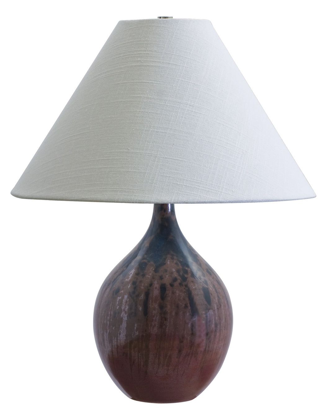 House Of Troy Lighting GS200-DR  Scatchard Lamp Decorated Red