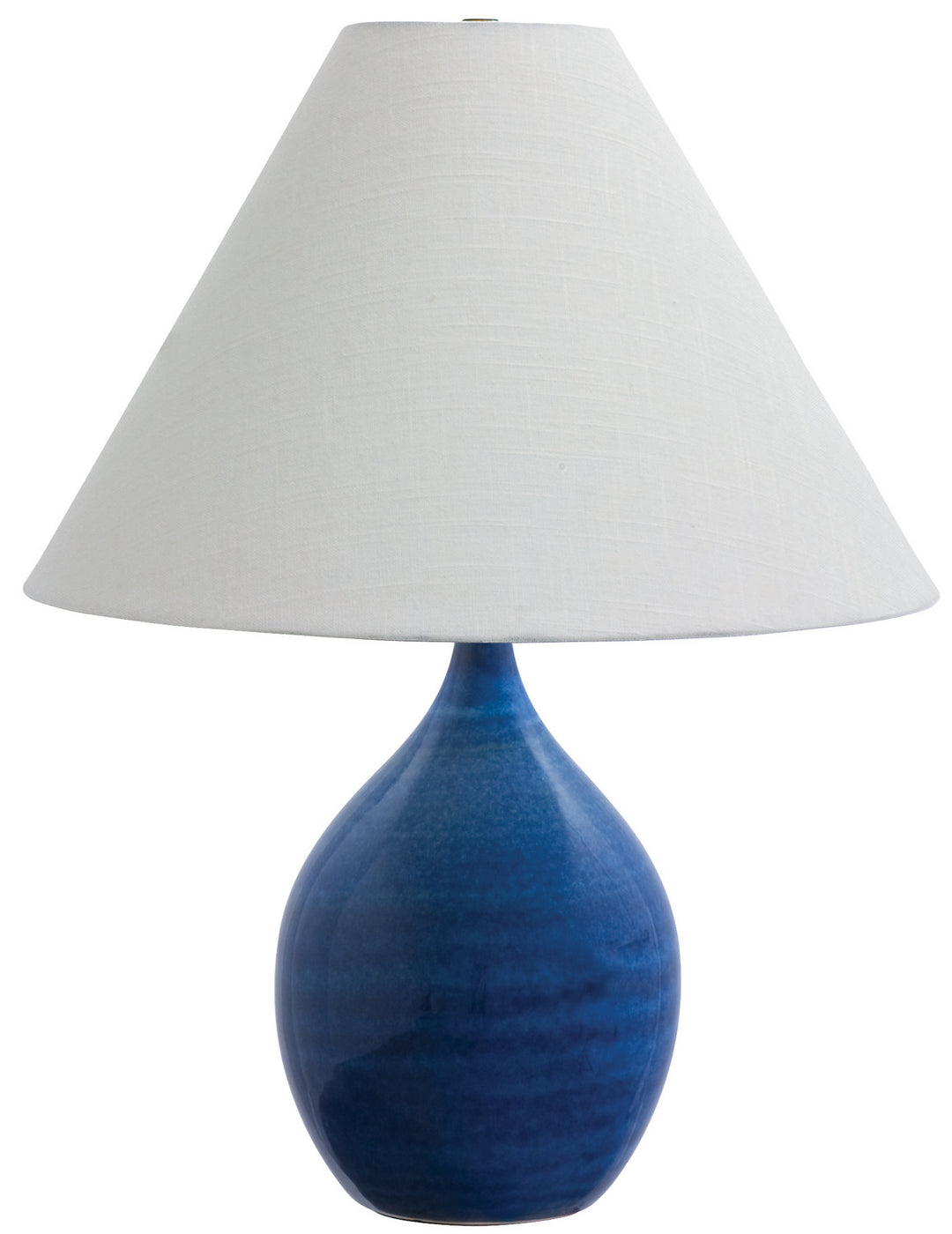 House Of Troy Lighting GS300-BG  Scatchard Lamp Blue Gloss