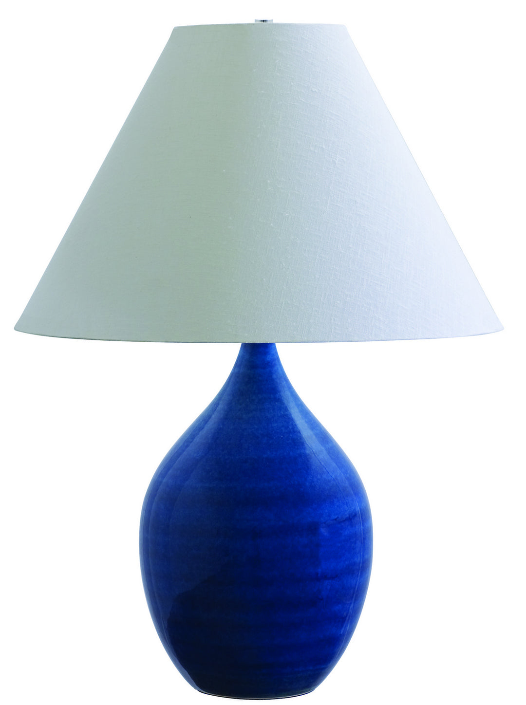 House Of Troy Lighting GS400-BG  Scatchard Lamp Blue Gloss