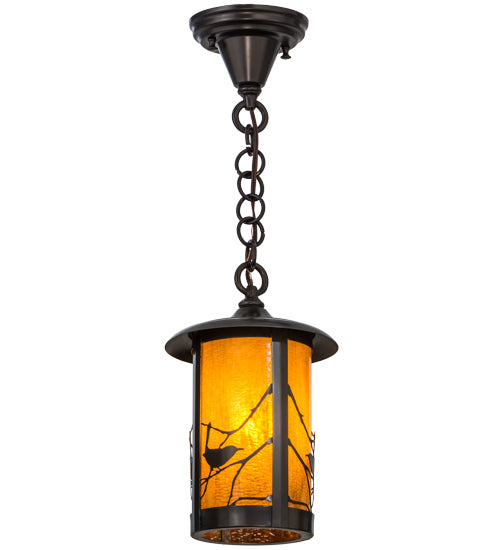 Meyda Tiffany Lighting 44812 Fulton One Light Pendant Outdoor Bronze / Dark