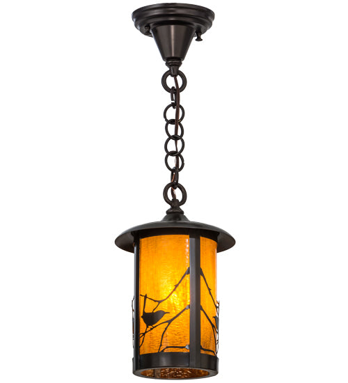 Meyda Tiffany Lighting 44812 Fulton One Light Pendant Outdoor Bronze / Dark