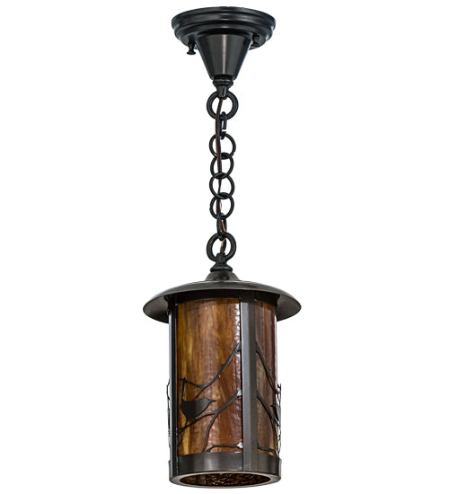 Meyda Tiffany Lighting 44812 Fulton One Light Pendant Outdoor Bronze / Dark