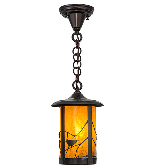 Meyda Tiffany Lighting 44812 Fulton One Light Pendant Outdoor Bronze / Dark