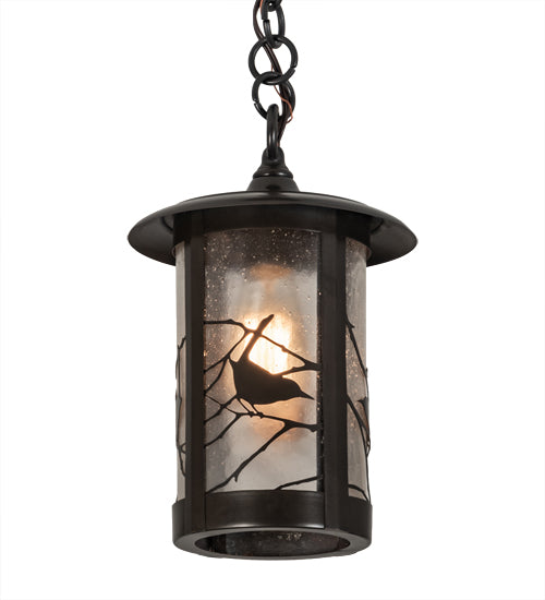 Meyda Tiffany Lighting 44815 Fulton One Light Pendant Outdoor Bronze / Dark