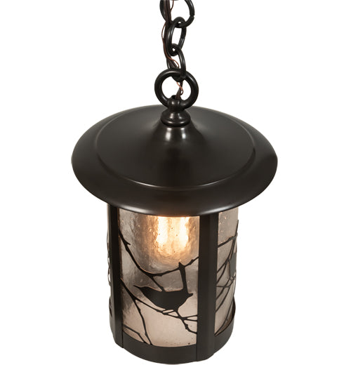 Meyda Tiffany Lighting 44815 Fulton One Light Pendant Outdoor Bronze / Dark