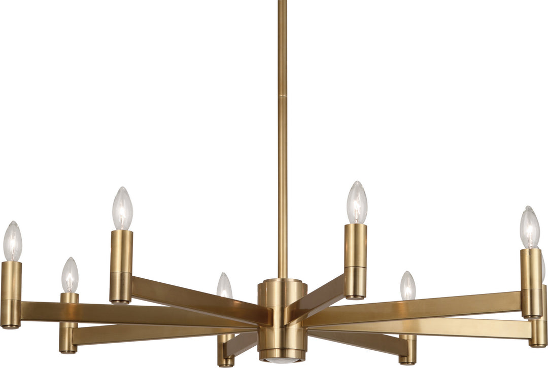 Robert Abbey Delany 4500 Chandelier Light - Antique Brass