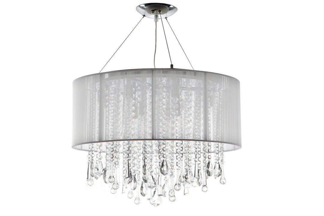 Avenue Beverly Dr. HF1500-WHT Ceiling Light - White Silk String