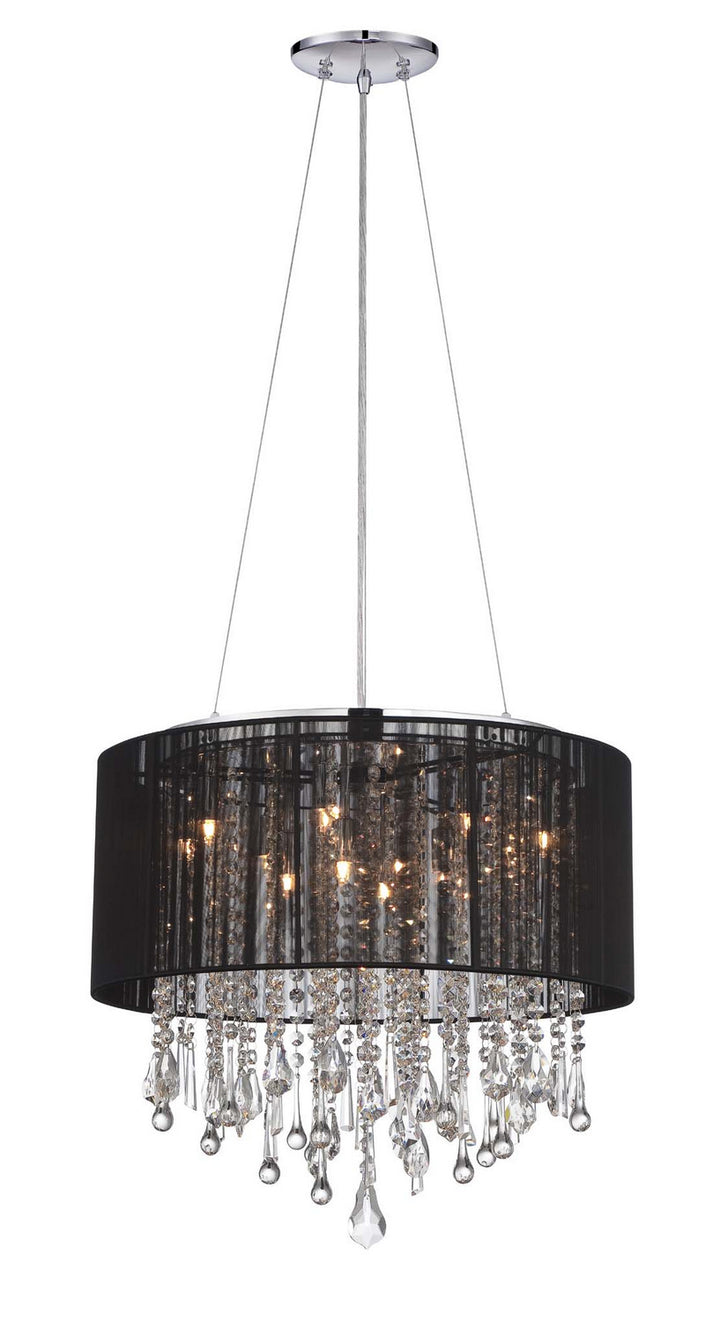 Avenue Beverly Dr. HF1502-BLK Ceiling Light - Black Silk String