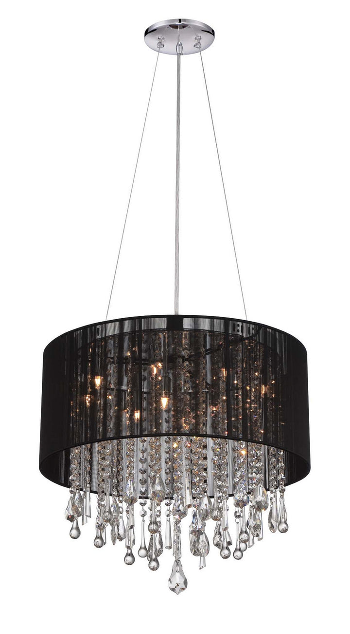 Avenue Beverly Dr. HF1502-BLK Ceiling Light - Black Silk String