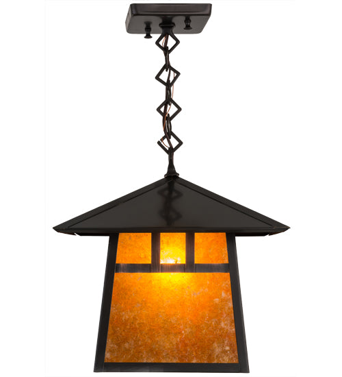 Meyda Tiffany Stillwater 45605 Pendant Light - Craftsman Brown