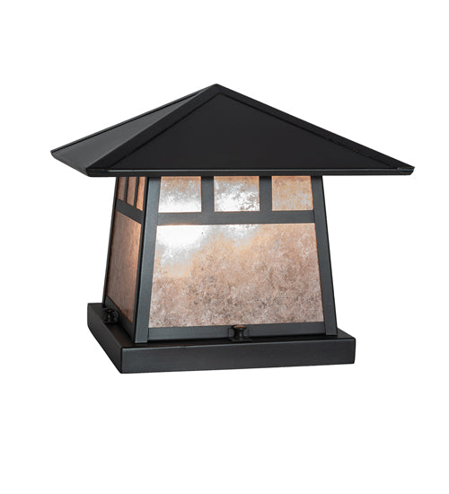 Meyda Tiffany Lighting 45644 Stillwater Two Light Pier Mount Outdoor Bronze / Dark