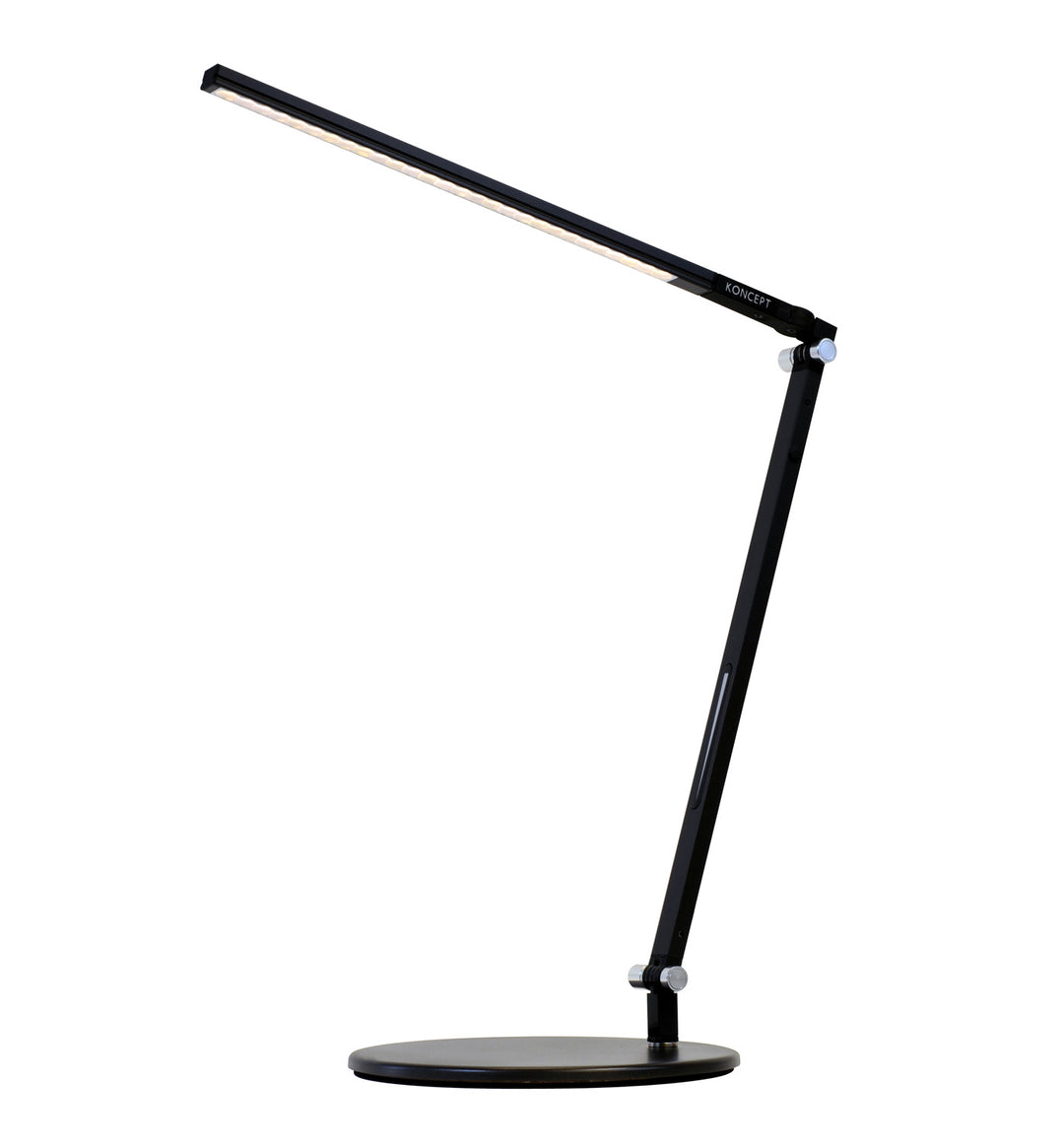 Koncept Lighting AR1100-CD-MBK-DSK  Z-Bar Lamp Metallic Black