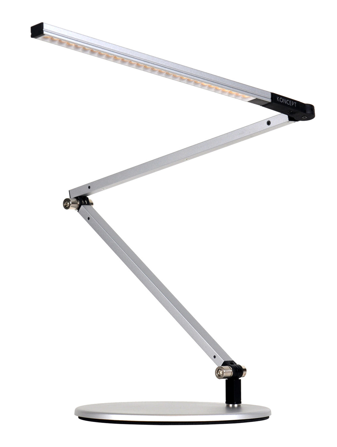 Koncept Lighting AR3100-CD-SIL-DSK  Z-Bar Lamp Silver