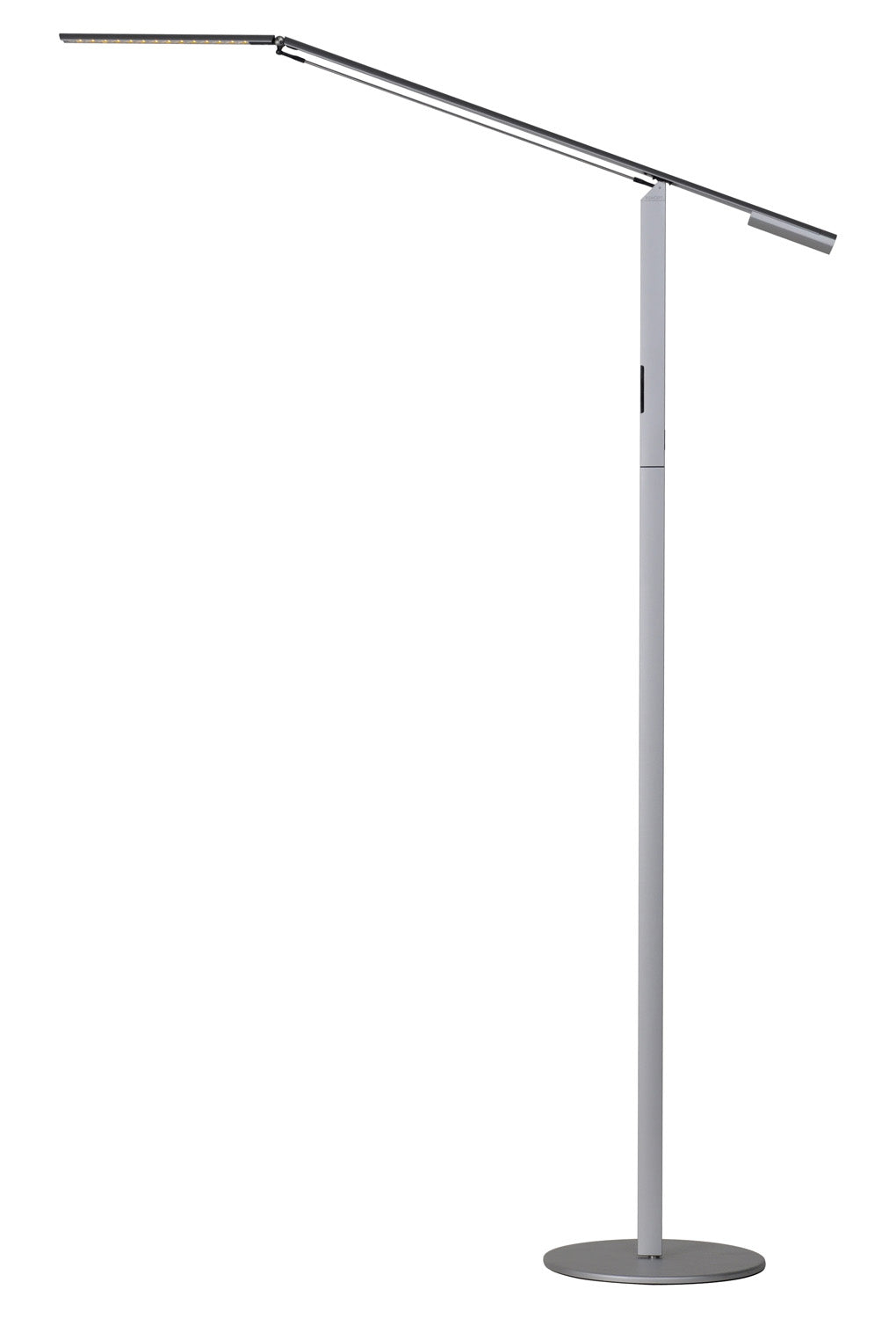 Koncept Lighting ELX-A-C-SIL-FLR  Equo Lamp Silver