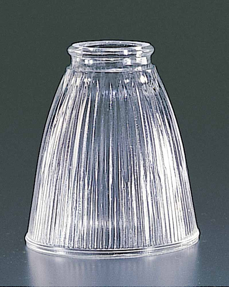 Volume Lighting GS-05 Glass Shade Lamp Shade Clear Ribbed