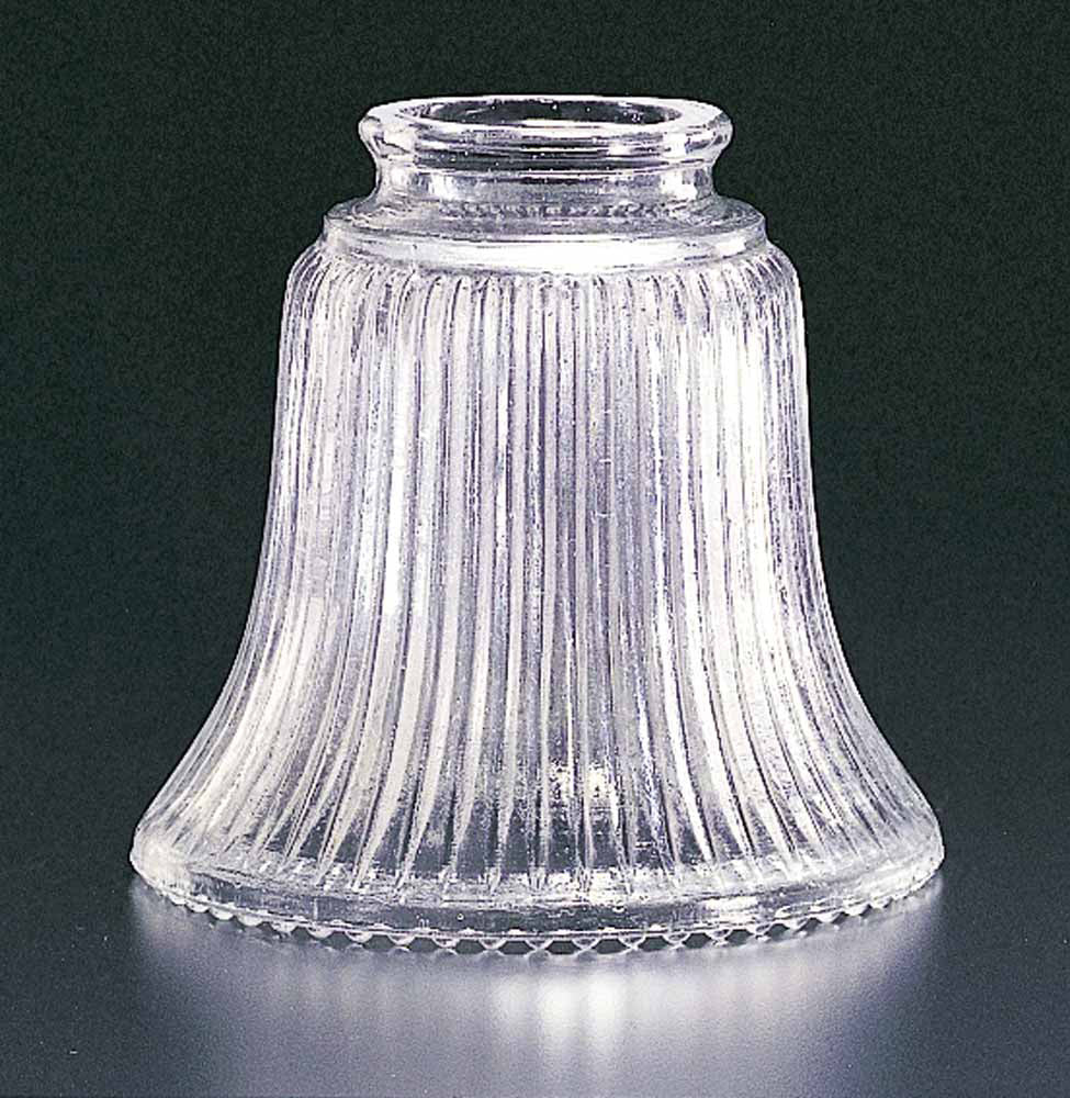 Volume Lighting GS-13 Glass Shade Lamp Shade Clear Ribbed