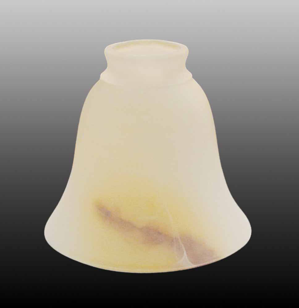 Volume Lighting GS-156 Glass Shade Lamp Shade Hand Painted Marble Bell
