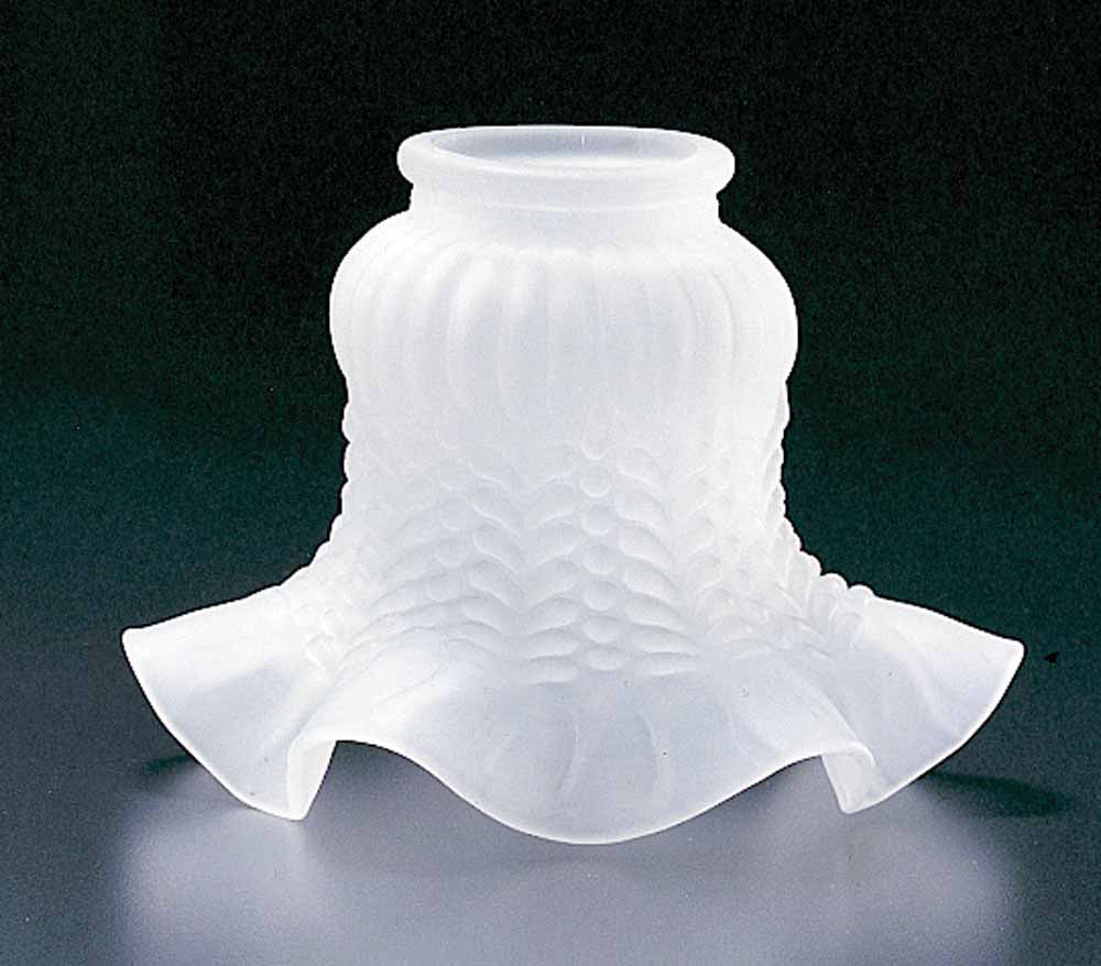 Volume Lighting GS-28 Glass Shade Lamp Shade White Frost Tulip