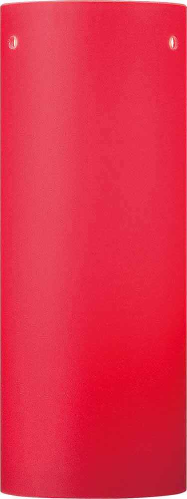 Volume Lighting GS-313 Glass Shade Lamp Shade Etched Red Cased