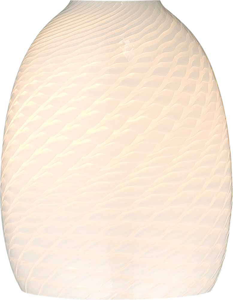 Volume Lighting GS-500 Glass Shade Lamp Shade White Frit