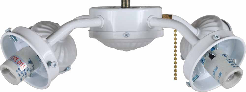 Volume Lighting V0944-6 Andalusia Ceiling Fan White