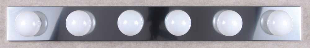 Volume Lighting V1026-3  Utility Light Chrome