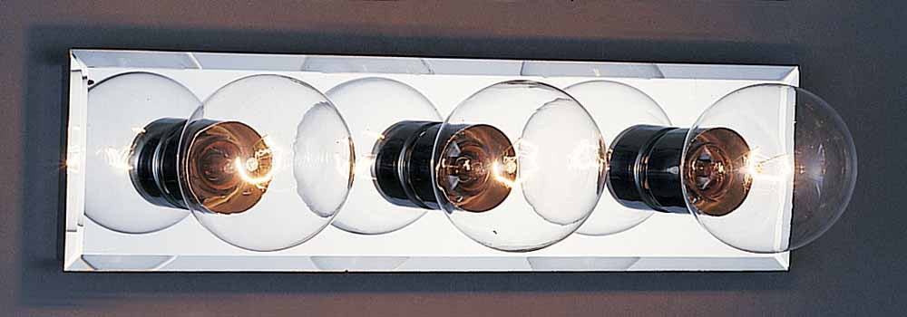 Volume Lighting V1033-3  Utility Light Chrome