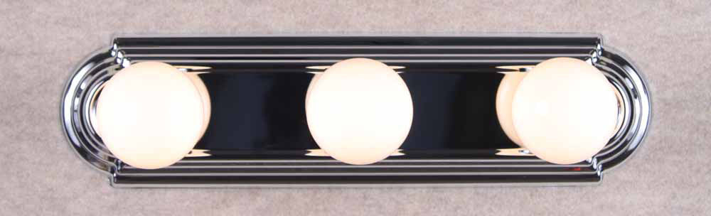Volume Lighting V1123-3  Utility Light Chrome