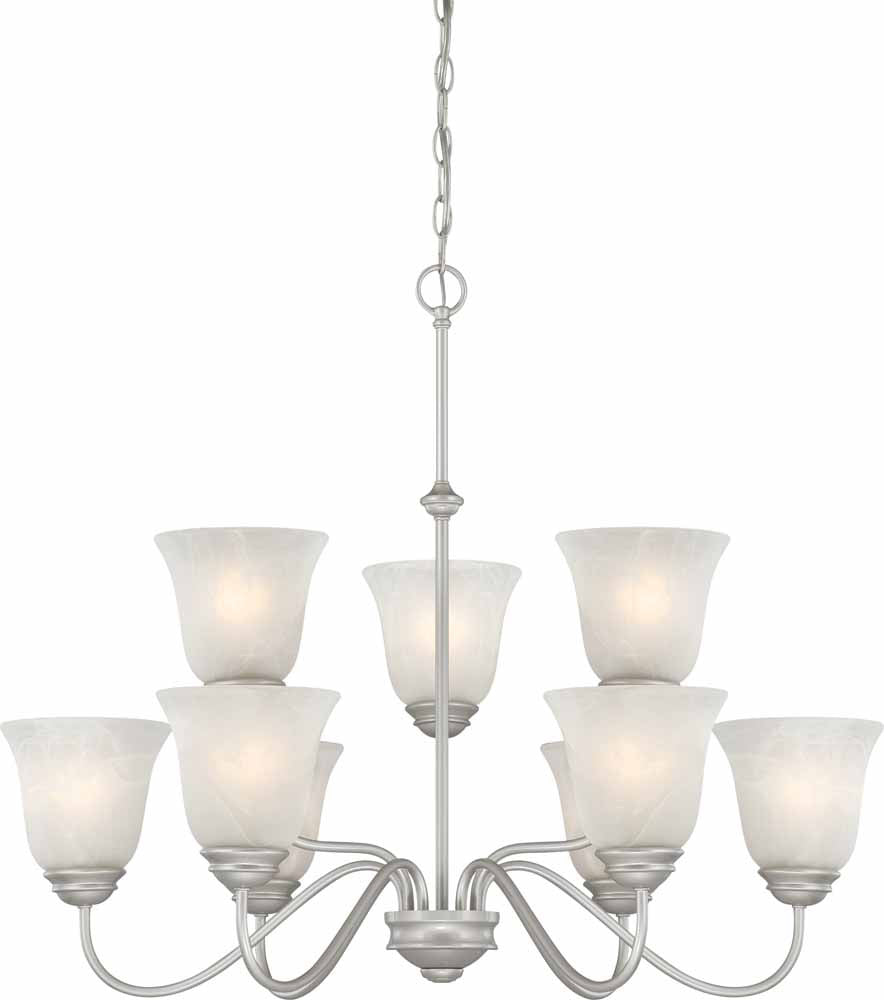 Volume Chandelier Light V2269-62 Chandelier Light - Nickel