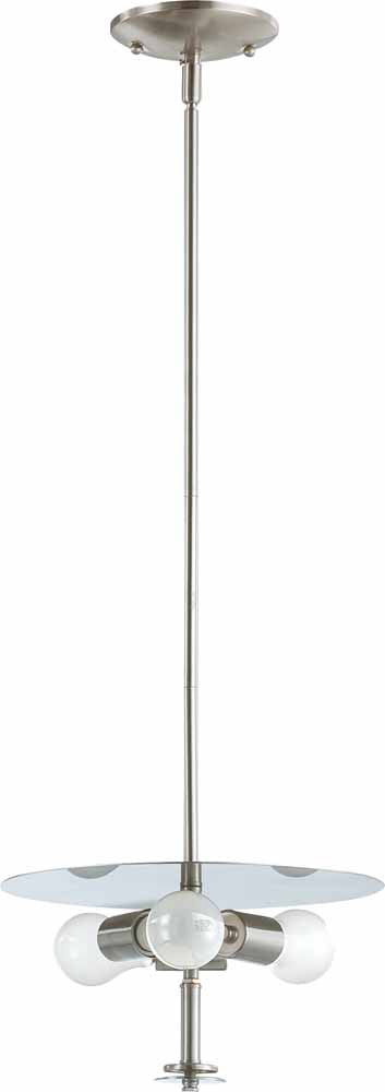 Volume Lighting V2433-33 Esprit Utility Light Brushed Nickel