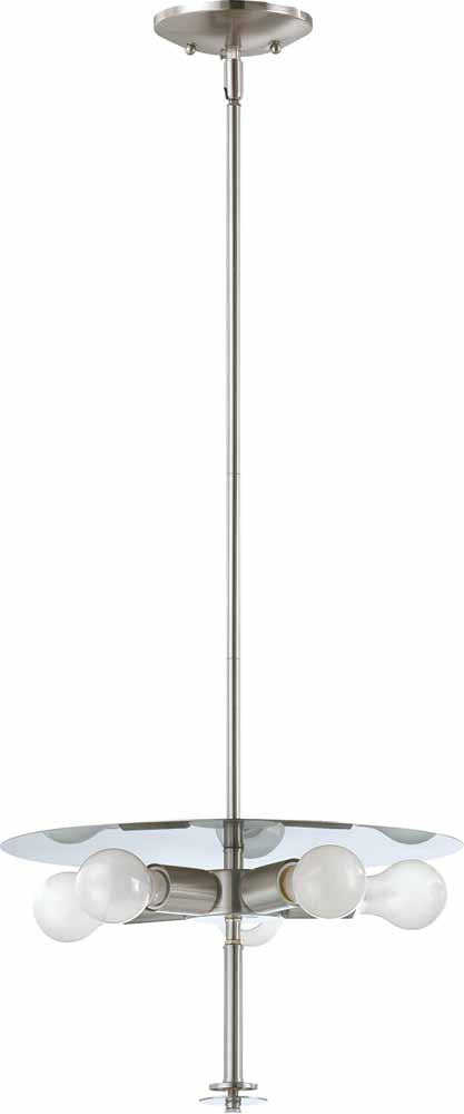 Volume Lighting V2435-33 Esprit Utility Light Brushed Nickel