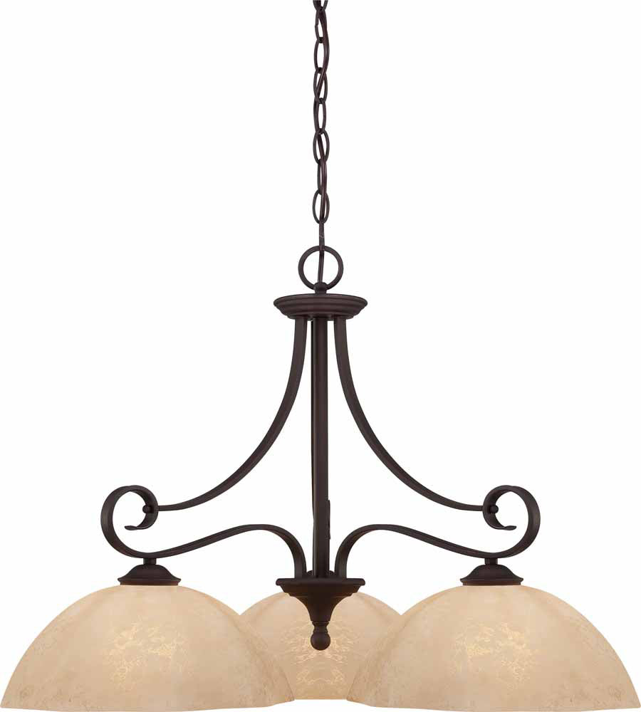 Volume Annecy V2993-79 Chandelier Light - Antique Bronze