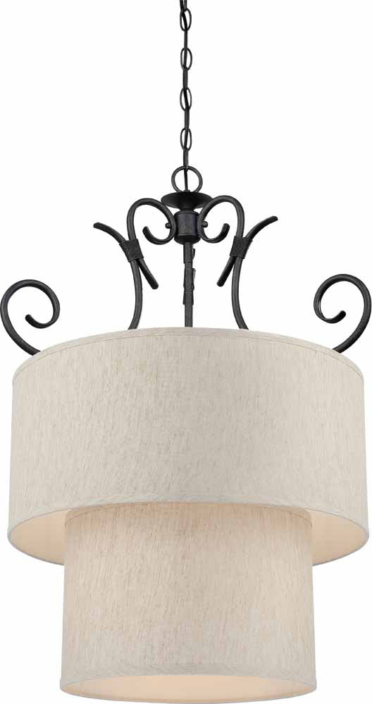 Volume Fairfield V3229-36 Pendant Light - Antique Iron