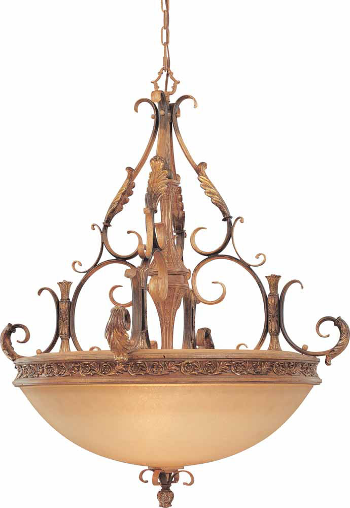 Volume Venetian V3233-58 Pendant Light - Heirloom Umber