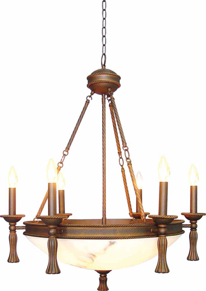 Volume Clifden V3440-31 Chandelier Light - Italian Dusk