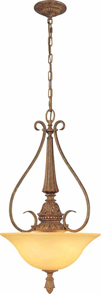 Volume Capri V3543-64 Pendant Light - Chestnut Spice