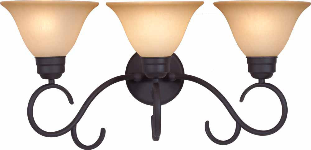 Volume Windsor V3773-79 Bath Vanity Light 25 in. wide - Antique Bronze