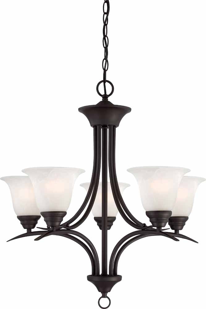 Volume Trinidad V5245-79 Chandelier Light - Antique Bronze