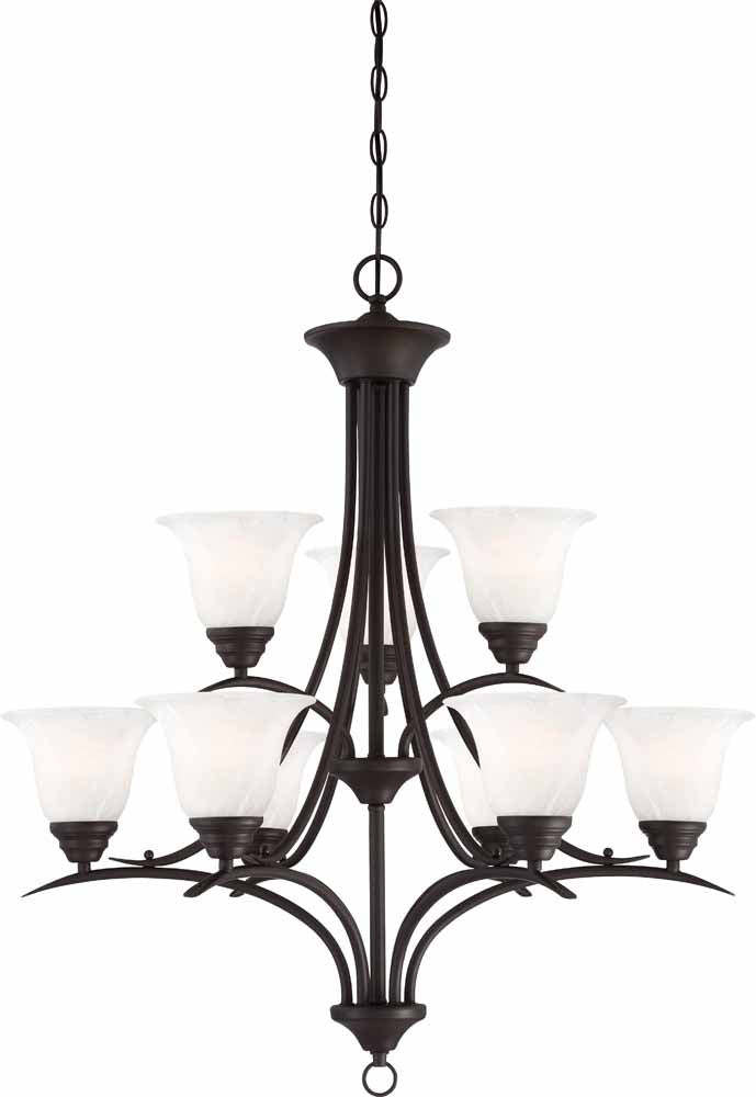Volume Trinidad V5249-79 Chandelier Light - Antique Bronze
