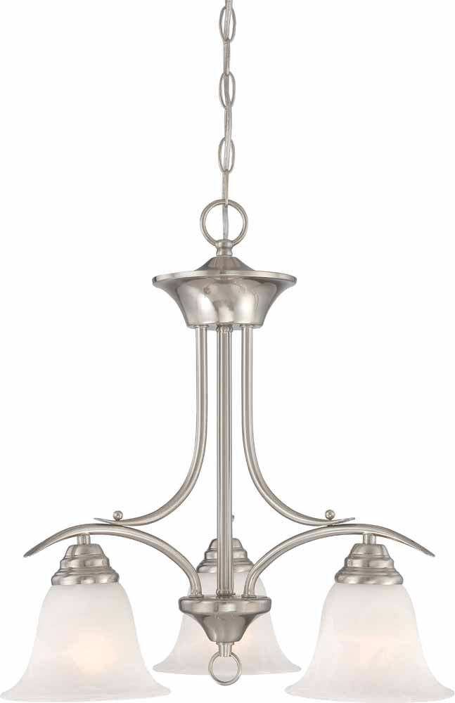Volume Trinidad V5253-33 Chandelier Light - Brushed Nickel