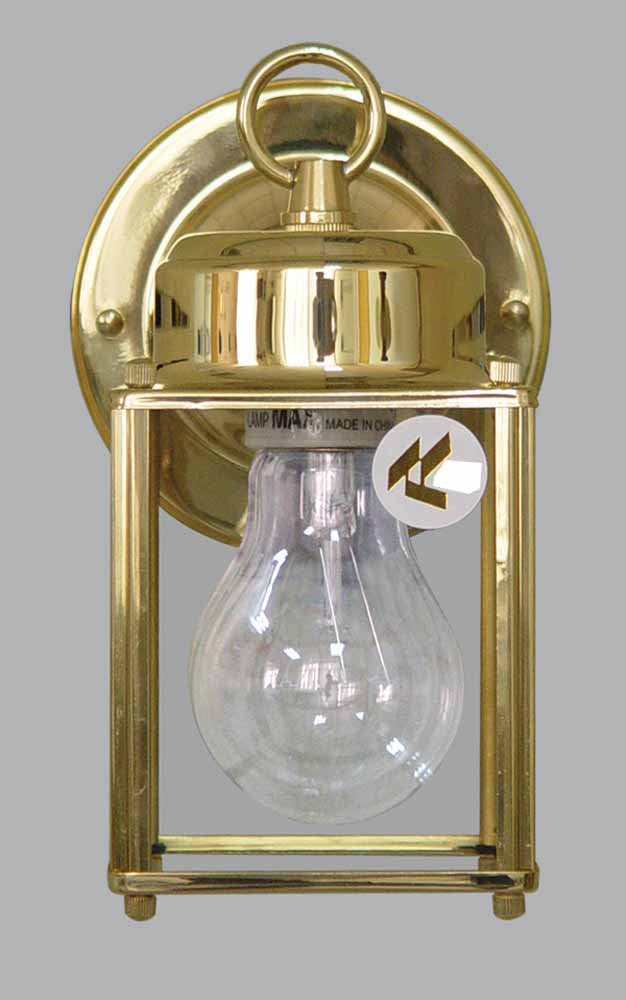 Volume Lighting V9270-2 Outdoor Polished Brass Outdoor Polished Brass