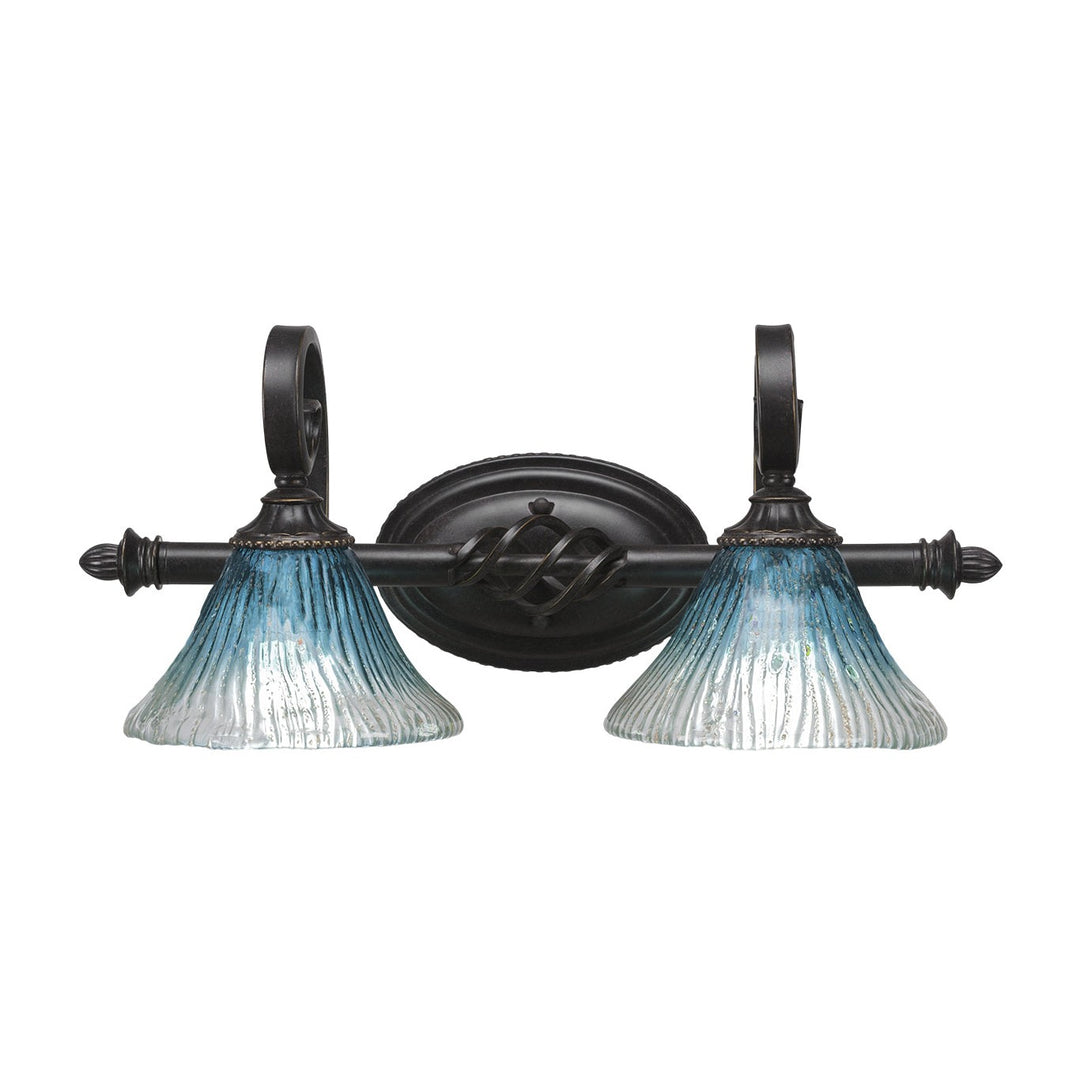 Toltec Eleganté 162-dg-458 Bath Vanity Light 21 in. wide - Dark Granite