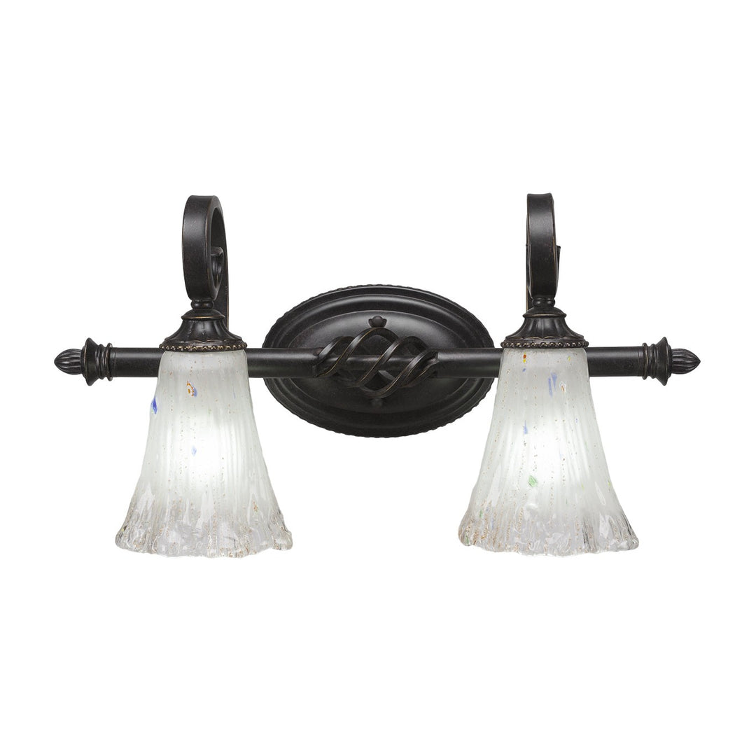 Toltec Eleganté 162-dg-721 Bath Vanity Light 21 in. wide - Dark Granite