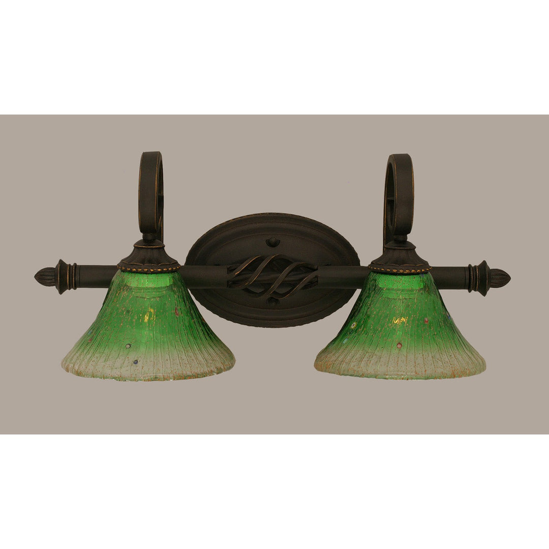 Toltec Elegant 162-dg-753 Bath Vanity Light 21 in. wide - Dark Granite