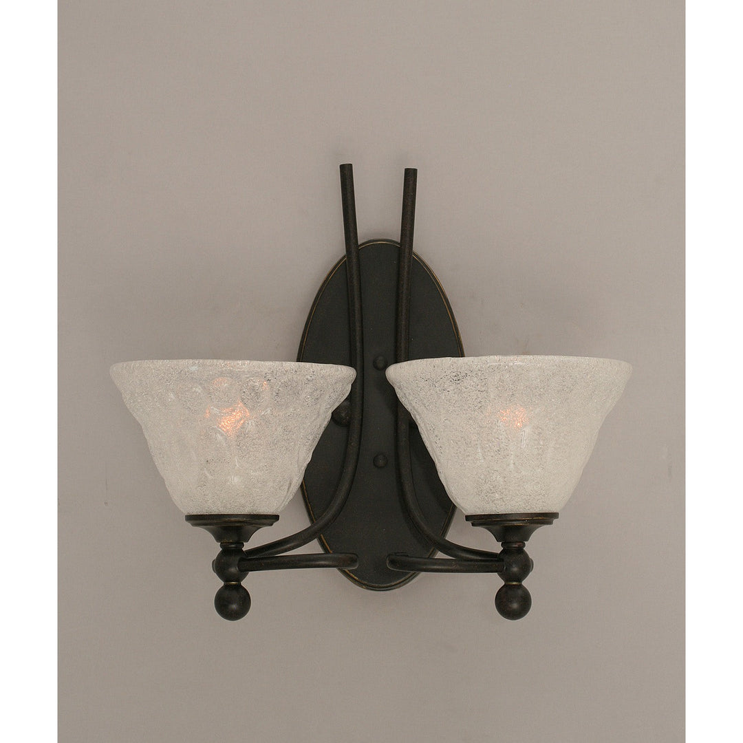 Toltec Capri 590-dg-451 Wall Sconce Light - Dark Granite