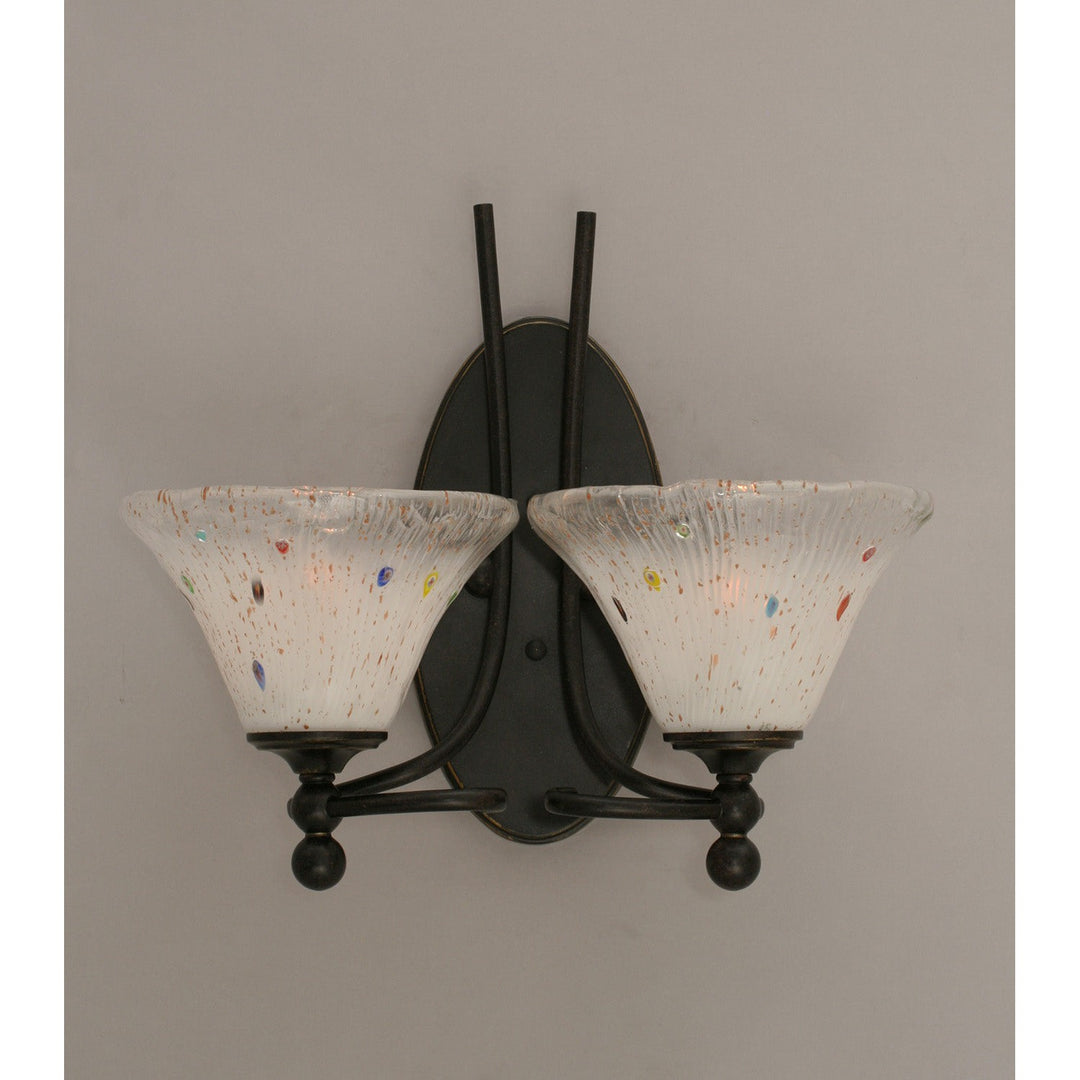 Toltec Capri 590-dg-751 Wall Sconce Light - Dark Granite