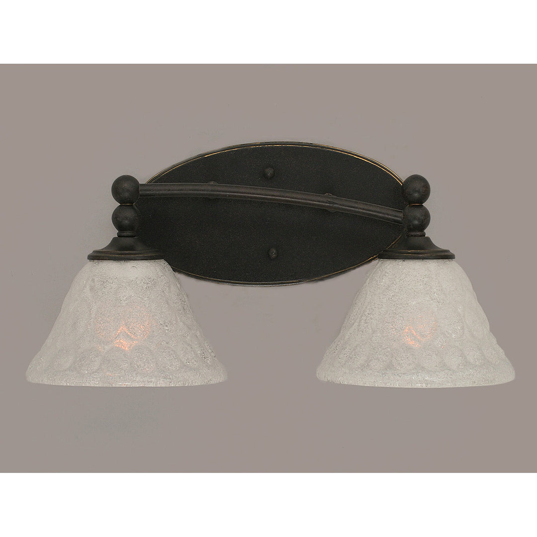 Toltec Capri 592-dg-451 Bath Vanity Light 16 in. wide - Dark Granite