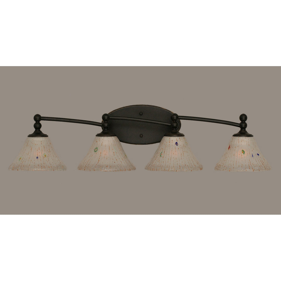 Toltec Capri 594-dg-751 Bath Vanity Light 32 in. wide - Dark Granite