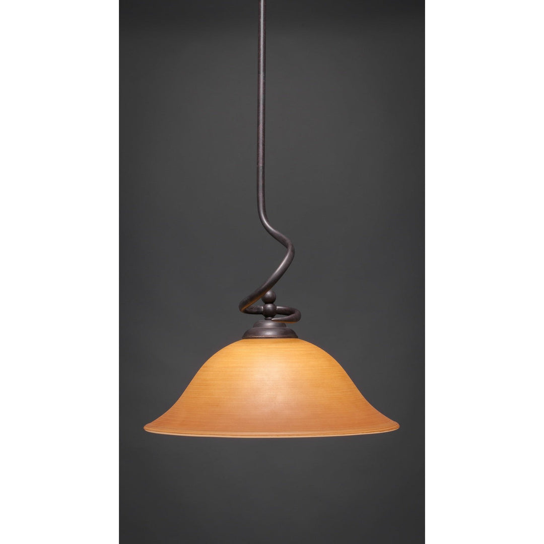 Toltec Capri 900-dg-622 Pendant Light - Dark Granite