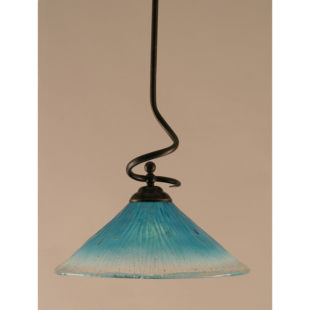Toltec Capri 900-dg-715 Pendant Light - Dark Granite